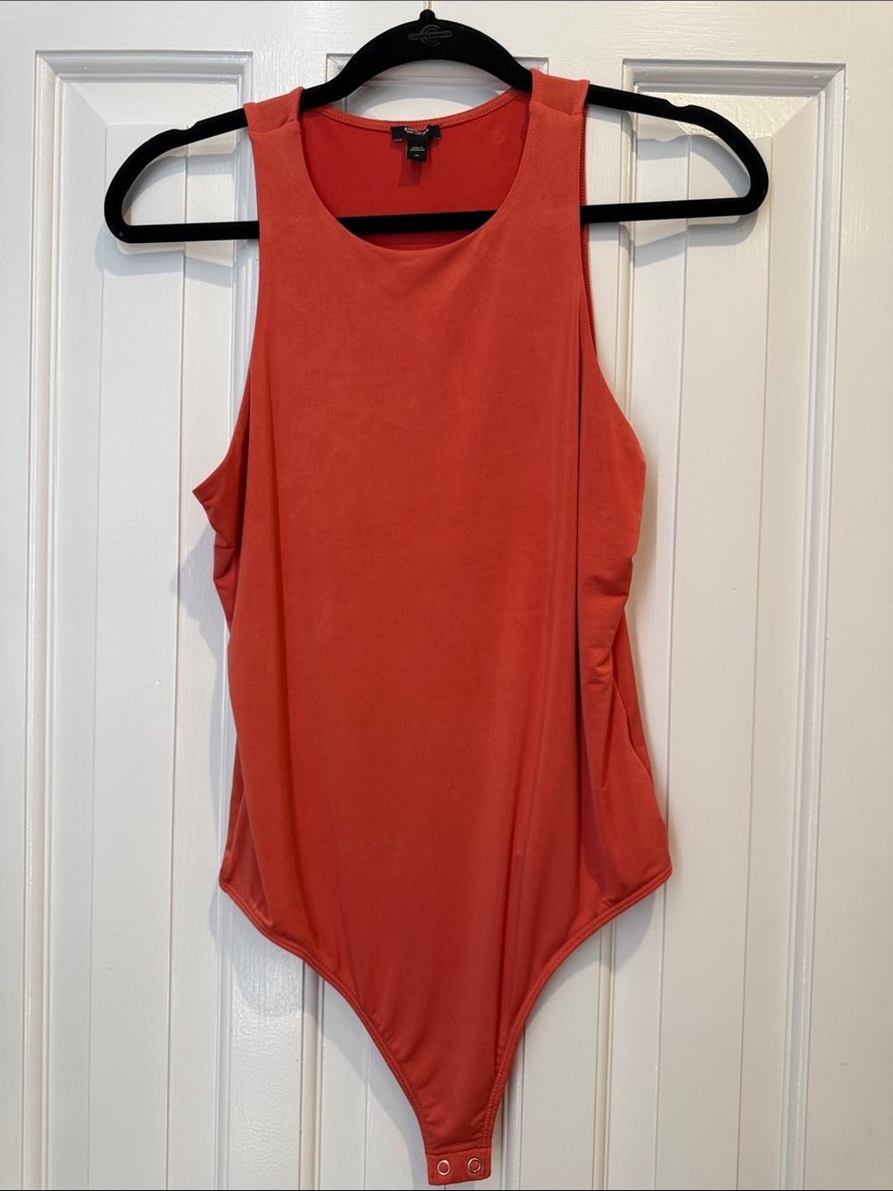 Express size medium Sleeveless Coral Bodysuit -